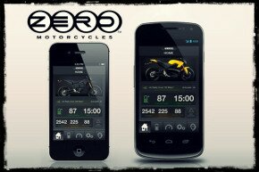 Zero Motorcycles iPhone Android app 290x193